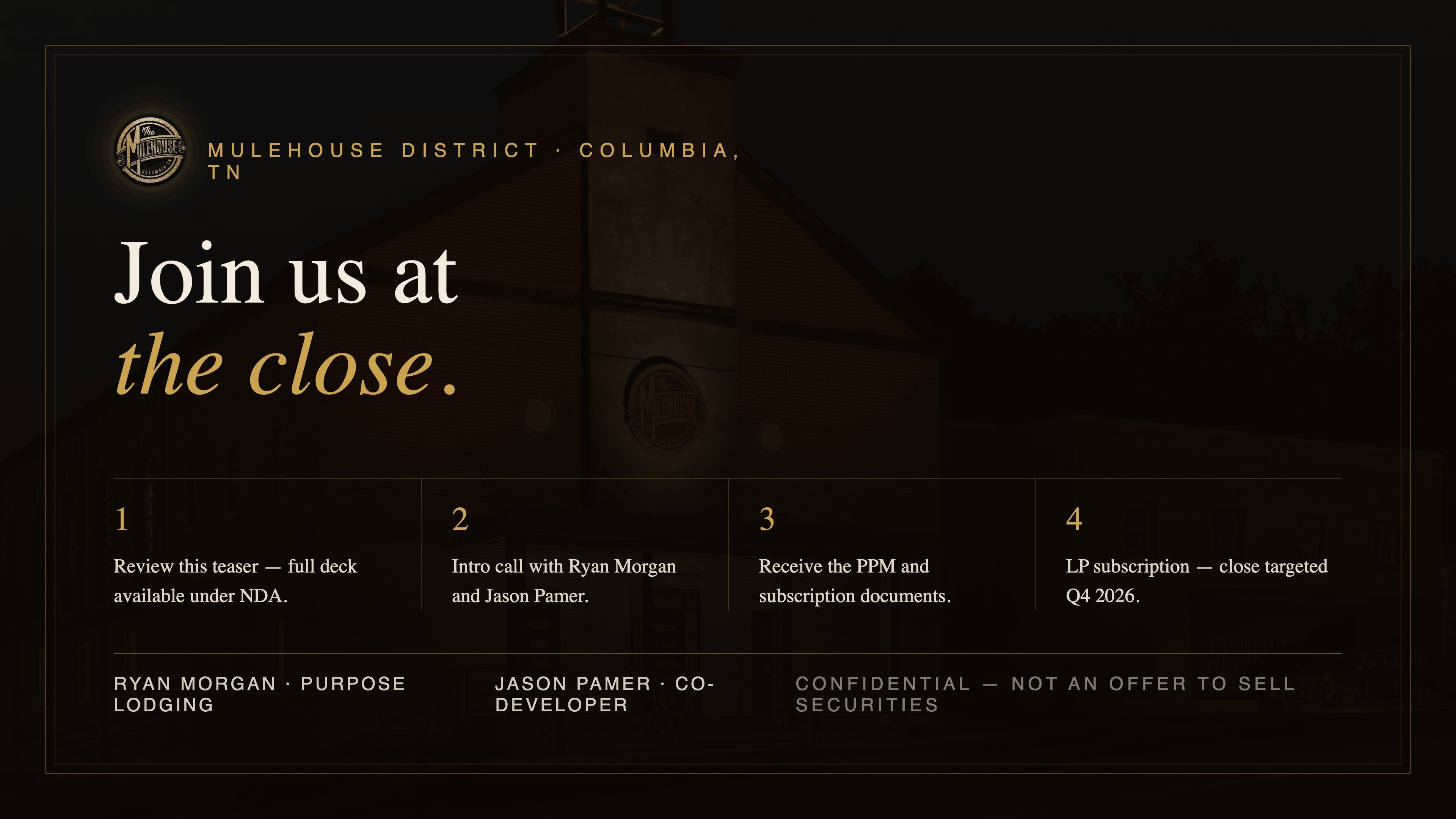 The Mulehouse District