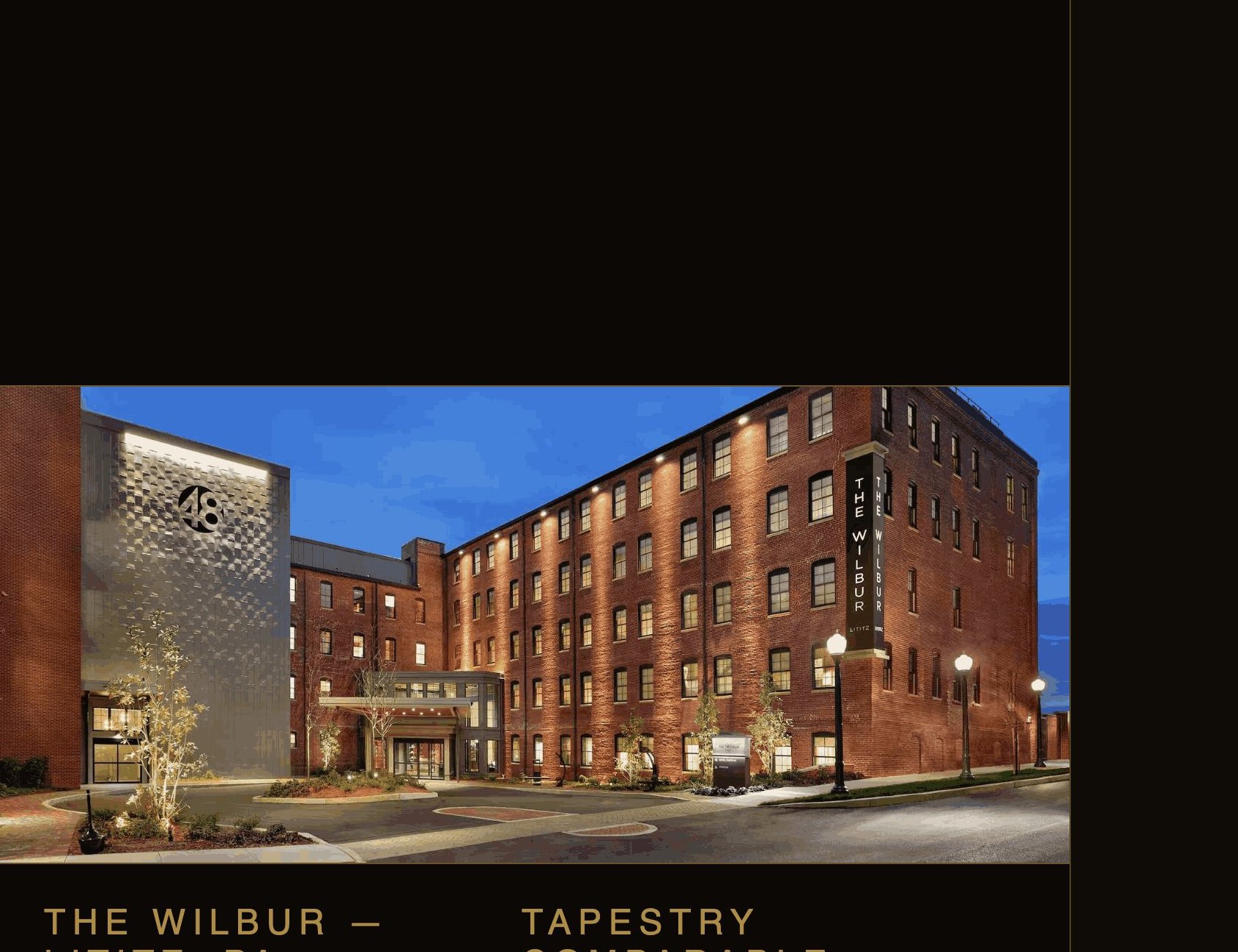 80-key Hilton Tapestry Collection hotel